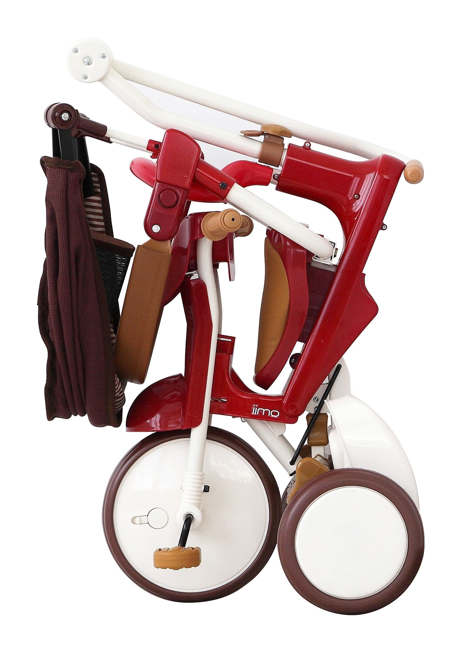 iimo ss tricycle #2 with canopy foldable eternity red