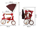 iimo 3-in-1 Foldable Tricycle with Canopy